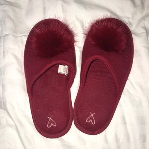 Red Victoria Secret Slippers